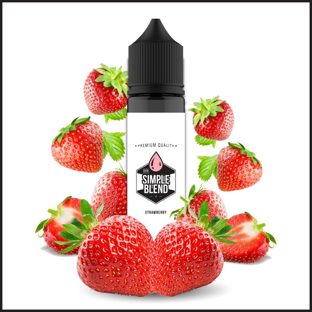 SIMPLE BLENDS STRAWBERRY SHOT 60 ML